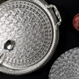 Home Deco Factory Bandeja de Metal con Asas Mirage 42 cm