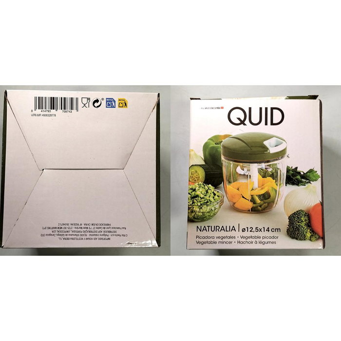 Quid Picadora Manual NATURALIA QD Verde 12,5x14 cm