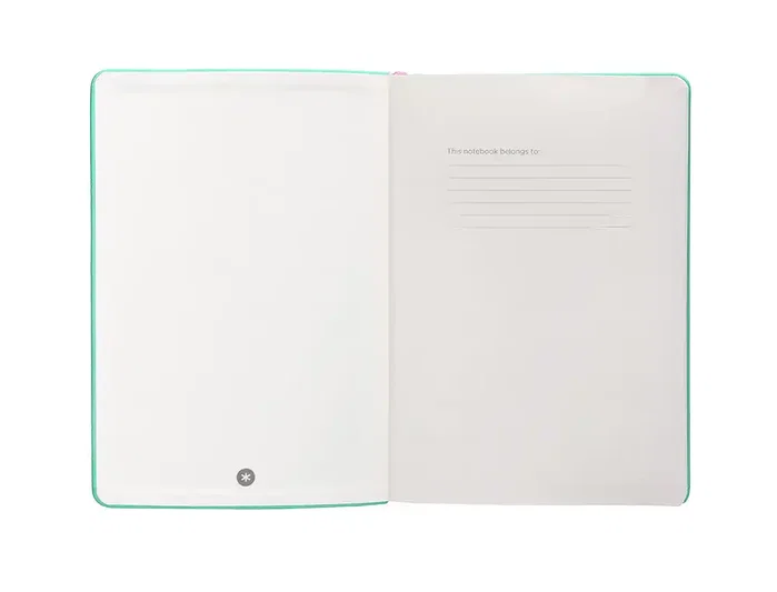 Antartik Cuaderno A4 Tapa Dura Hojas Puntos Rosa y Turquesa 100 Hojas 80gr FSC Antartik Cuaderno A4 Tapa Dura Hojas Puntos Rosa y Turquesa 100 Hojas 80gr FSC