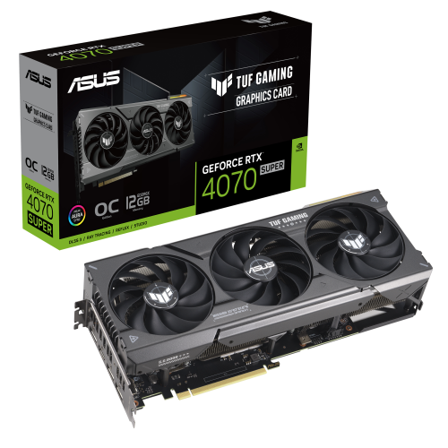 ASUS TUF Gaming TUF-RTX4070S-O12G-GAMING NVIDIA GeForce RTX 4070 SUPER 12 GB GDDR6X