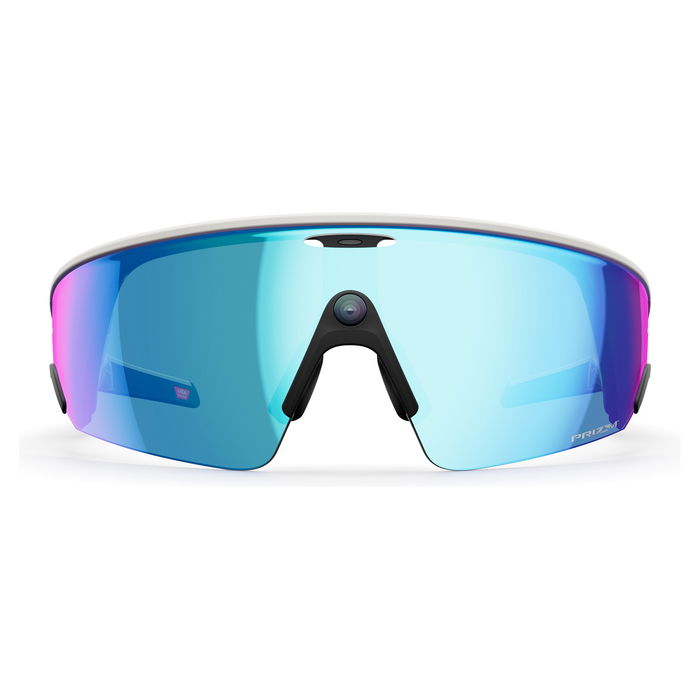 META Oakley Vanguard White - Gafas de Realidad Aumentada, Pantalla Prizm Sapphire AI Glass, 32 GB, 12 MP, Wi-Fi 6, Bluetooth 5.3, Autonomía 9 h