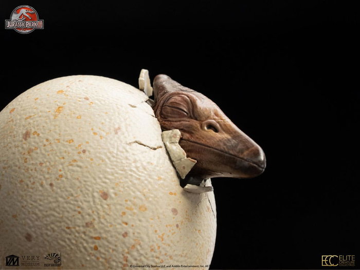 Jurassic Park III ECC Elite Creature Line Estatua Hatching Pterosaur 16 cm