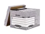 Fellowes Contenedor de Archivos Gris con Tapa