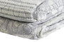 DKD Home Decor Colcha Patchwork Beige y Gris para Cama de 180 cm