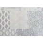 DKD Home Decor Colcha Patchwork Beige y Gris para Cama de 180 cm