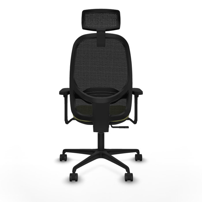PIQUERAS Y CRESPO Silla de oficina Cilanco con mecanismo Sincro, Verde oliva y Negro PIQUERAS Y CRESPO Silla de oficina Cilanco con mecanismo Sincro, Verde oliva y Negro