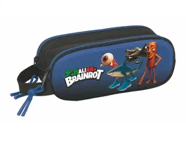 Safta Portatodo Doble 3D Brainrot