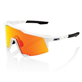 100percent Speedcraft HiPER Mirror Lens Soft Tact White HiPER Red