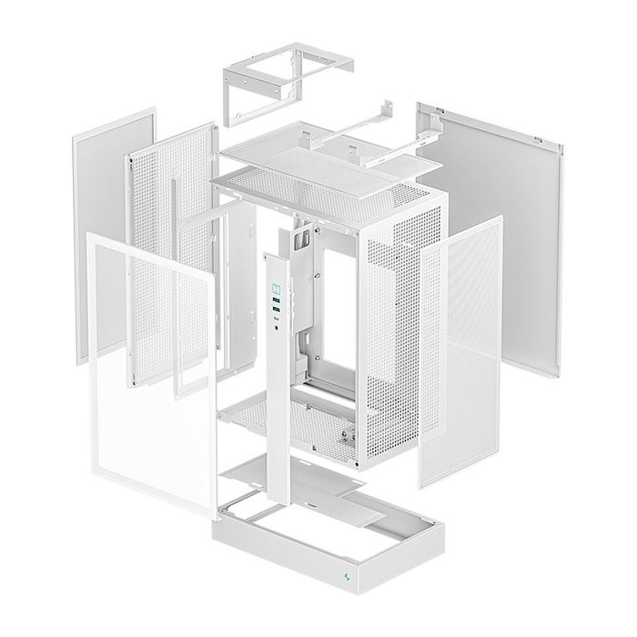 DeepCool CH170 PLUS White Midi Tower PC Blanco micro ATX Mini-ITX DeepCool CH170 PLUS White Midi Tower PC Blanco micro ATX Mini-ITX