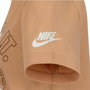Camiseta de Manga Corta Niño Nike Retro Ss Beige
