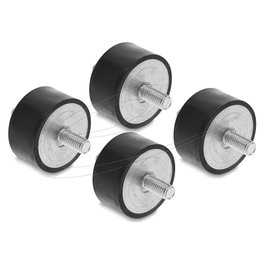 DeLOCK Amortiguador de vibraciones 60817 M8 x 1,25 mm, 4 unidades