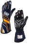 OMP Guantes One-S FIA 8856-2018 Azul Marino / Naranja Fluo Talla XS