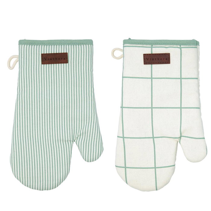Set 2 Manoplas Horno Reciclado Okapi Due Vinthera 18x28 cm Set 2 Manoplas Horno Reciclado Okapi Due Vinthera 18x28 cm