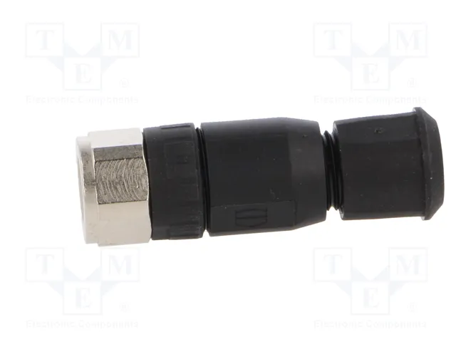 HARTING Conector M8 Hembra 4 Pines Recto IP67