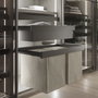 Emuca Cesto de ropa Quartz Titanio y Beige