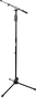 SBG Soporte de Micrófono de Suelo con Base Trípode, Altura Regulable 1143-1765mm y Mango Ergonómico