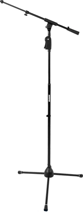 SBG Soporte de Micrófono de Suelo con Base Trípode, Altura Regulable 1143-1765mm y Mango Ergonómico