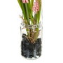 Ixia Planta Jacinto Rosa Artificial 7 x 7 x 18 cm