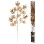 GSC Evolution Rama decorativa LED de hojas palmito doradas 0,75M Luz cálida