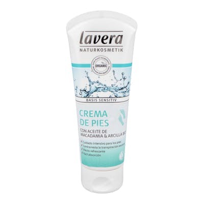 LAVERA Crema para pies con macadamia y arcilla BIO LAVERA Crema para pies con macadamia y arcilla BIO