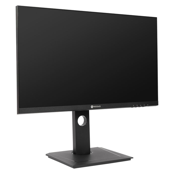 AG Neovo Monitor DW-2401 23.8" IPS QHD 2560x1440 75Hz 300cd/m² USB-C 65W, HDR, VESA, Sin Marco, Negro