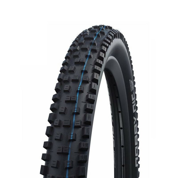 Schwalbe Nobby Nic 27.5x2.40 Cubierta MTB Tubeless Plegable HS602 EVO Super Ground Addix Speedgrip Negro 60-584 Schwalbe Nobby Nic 27.5x2.40 Cubierta MTB Tubeless Plegable HS602 EVO Super Ground Addix Speedgrip Negro 60-584