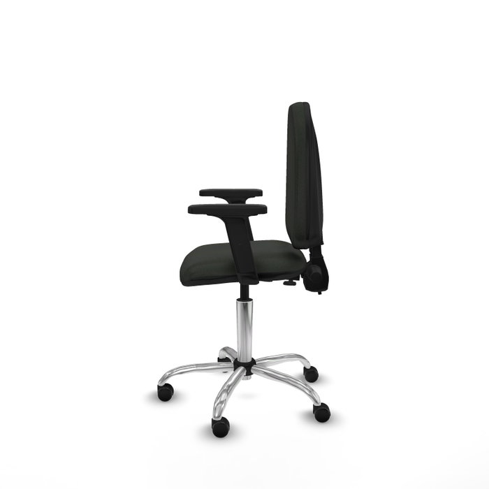 PIQUERAS Y CRESPO Silla de oficina Aýna con Brazos 2D y Base Cromada