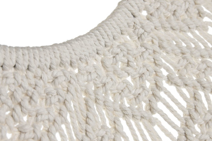 DKD Home Decor Atrapasueños de Ratán y Macramé, Pack de 2, Colores Surtidos
