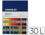 Manley Estuche de 30 Ceras Blandas Colores Surtidos