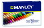 Manley Estuche de 30 Ceras Blandas Colores Surtidos