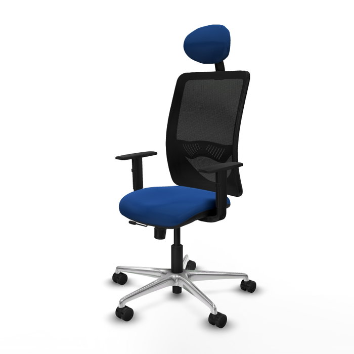 PIQUERAS Y CRESPO Silla de oficina Zulema Azul y Negro PIQUERAS Y CRESPO Silla de oficina Zulema Azul y Negro