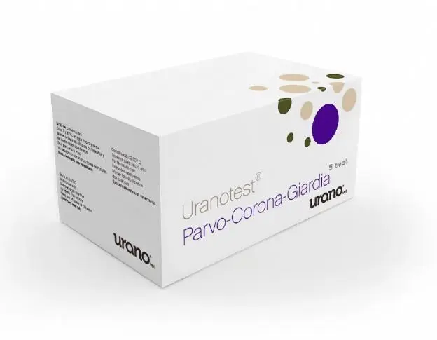 UranoVet Uranotest Parvo-Corona-Giardia 5 Tests UranoVet Uranotest Parvo-Corona-Giardia 5 Tests