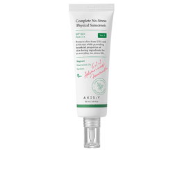 Axis-Y Complete No-Stress Physical Protector Solar Ligera SPF 50+ PA++++ Textura Gel - 50 ml - Para Pieles Sensibles con Niacinamida y Squalane
