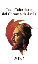 MENSAJERO Taco Calendario Clásico 2027 con Imán Sagrado Corazón de Jesús