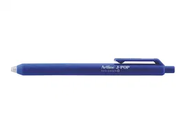 Artline Bolígrafo J-POP Eco Green Retráctil Tinta Gel 0,7 mm Azul, con Clip, 58% Material Reciclado
