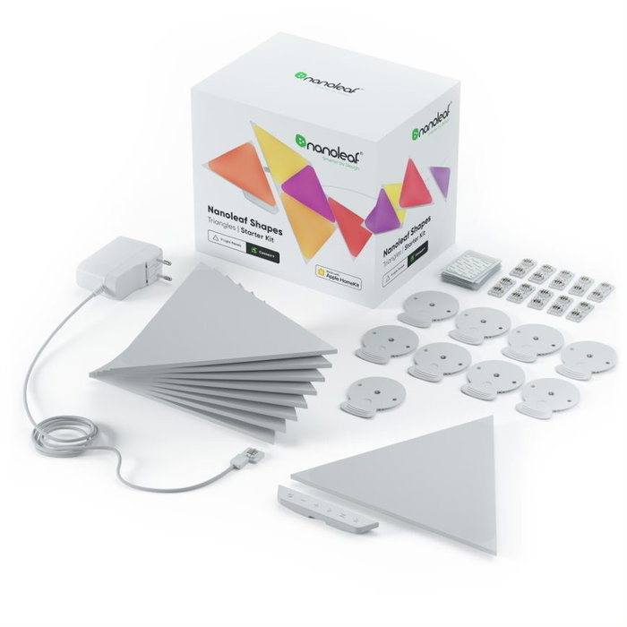 Nanoleaf Shapes Triangles Starter Kit 9PK Blanco
