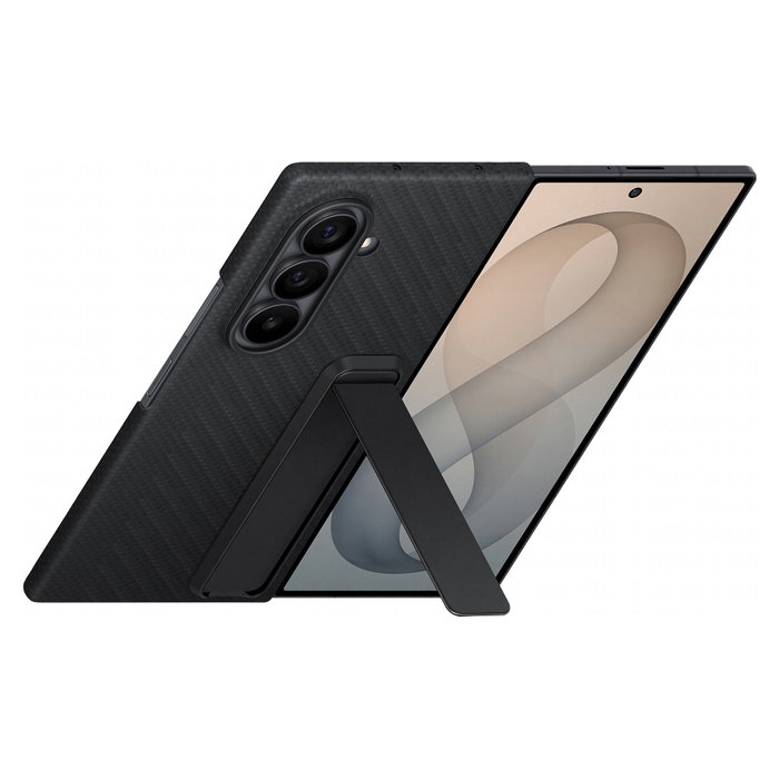 Samsung Carbon Standing Case para Galaxy Z Fold8 Ultra - Negro Samsung Carbon Standing Case para Galaxy Z Fold8 Ultra - Negro