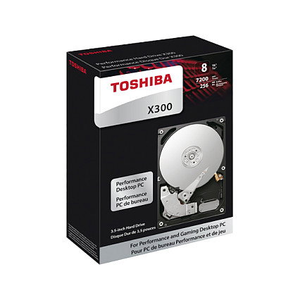 Toshiba X300 Performance Disco Duro Interno 12 TB 3.5 Pulgadas SATA 6 Gb/s 7200 RPM 256 MB Caché