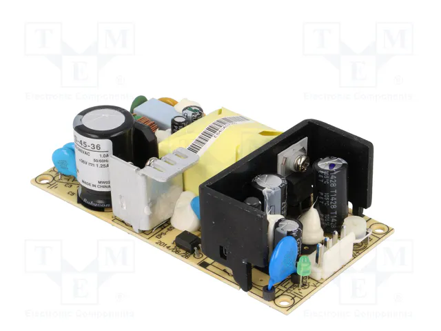 MEAN WELL EPS-45 Fuente de alimentación abierta de 45W