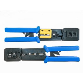 Lanberg NT-0204 Crimpadora para conectores RJ-11, RJ-12 y RJ-45