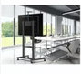Vogel's T1041 Essential Double Pole Trolley Carro para Pantalla de 65-110" con 100 kg Capacidad, VESA 900x600, Estante y Accesorio para Cámara