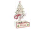 DKD Home Decor Decoración Colgante de Madera Estrella y Ángel Surtido 3