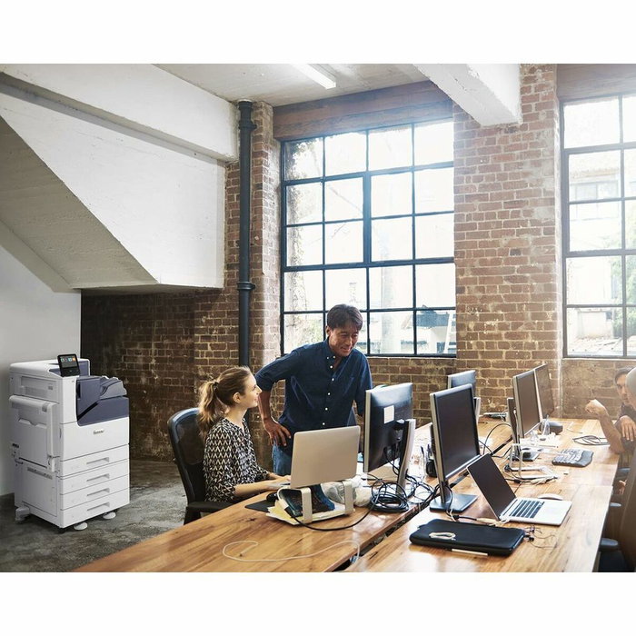 Xerox VersaLink C7000DN Impresora Láser Color A3, 35 ppm, Doble Cara Automático, LAN, USB, NFC, AirPrint, 1200 x 2400 DPI, Bandeja 620 Hojas, Blanco