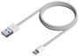 Aisens Cable Lightning a USB 2.0, 0,5m, Blanco