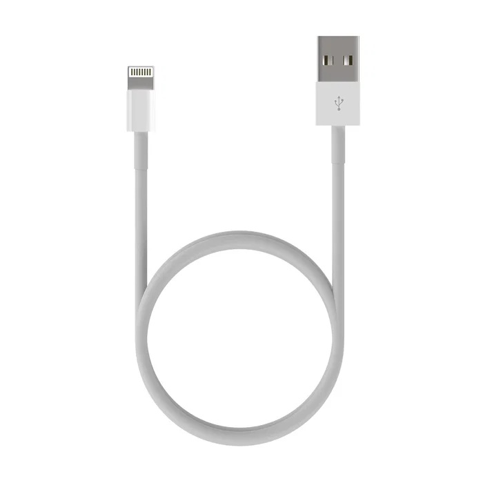 Aisens Cable Lightning a USB 2.0 Blanco 0,5m