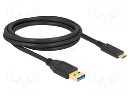 DeLOCK Cable USB Tipo-A a USB Type-C 2 m 5 Gbit/s