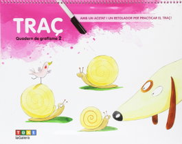 TEXT EDUCACIO, QUADERN TRAÇ 2 4 ANYS GRAFISME - TEXT EDUCACIO