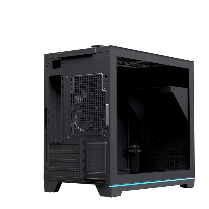 Einarex PM300 Core Caja de PC Semitorre Micro-ATX con Cristal Templado