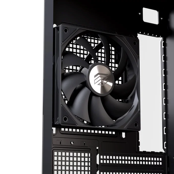 Einarex PM300 Core Caja de PC Semitorre Micro-ATX con Cristal Templado