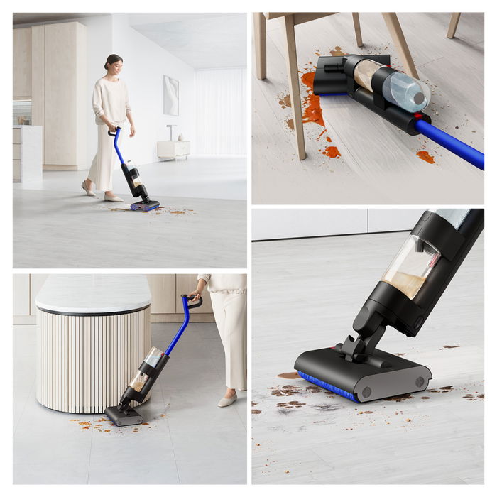 Dyson Wash G1 Aspirador Escoba Húmedo con Batería (Negro/Azul)